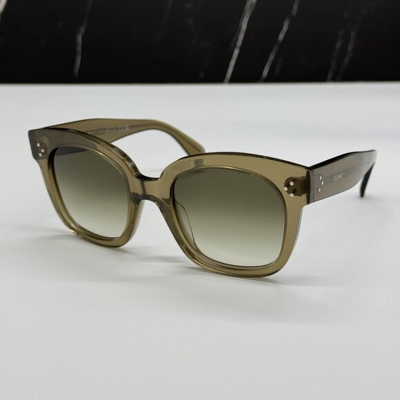 NEW CELINE CL4002UN 98P GREEN WOMEN SUNGLASSES CELINE - Picture 3 of 10